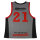 Brachial Tank Top "TEAM" grey/red