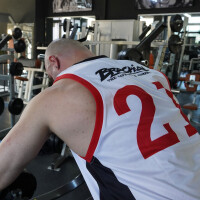 Brachial Tank-Top "Team" weiss