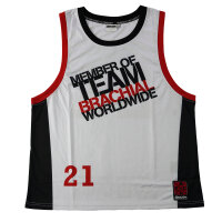 Brachial Tank-Top "Team" weiss