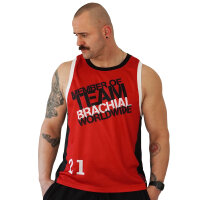 Brachial Tank-Top "Team" red