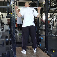 Brachial Sporthose "Gym Crew" schwarz/weiss