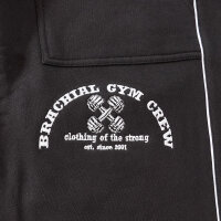Brachial Sporthose "Gym Crew" schwarz/weiss