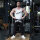 Brachial Sporthose "BTLC" vorne schwarz/weiss