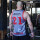 Brachial Tank Top "TEAM" grey/red  4XL