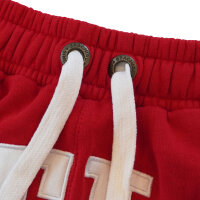 Brachial Tracksuit Trousers "BTLC" front red/white