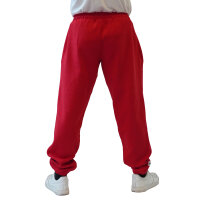 Brachial Tracksuit Trousers "BTLC" front red/white
