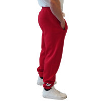 Brachial Tracksuit Trousers "BTLC" front red/white