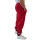 Brachial Tracksuit Trousers "BTLC" front red/white