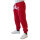 Brachial Tracksuit Trousers "BTLC" front red/white