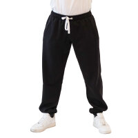 Brachial Tracksuit Trousers "BTLC" back black/white