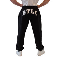 Brachial Tracksuit Trousers "BTLC" back black/white