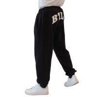 Brachial Tracksuit Trousers "BTLC" back black/white
