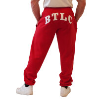 Brachial Tracksuit Trousers "BTLC" back red/white