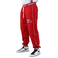 Brachial Tracksuit Trousers "Gym Crew" red/white