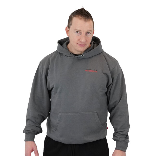 Brachial Hoody "Not Average" grau