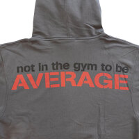 Brachial Hoody "Not Average" grau
