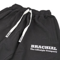 Brachial Tracksuit Trousers "Blank" black/white