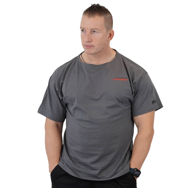 Brachial T-Shirt "Not Average" stahlgrau