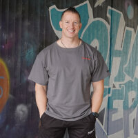 Brachial T-Shirt "Not Average" stahlgrau