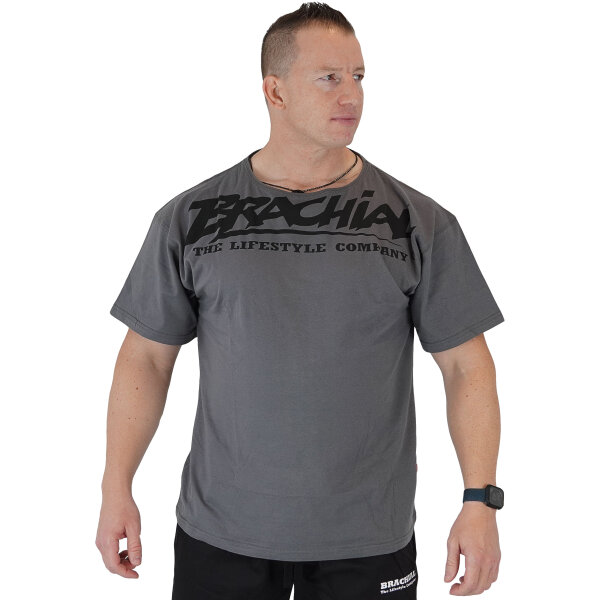 Brachial T-Shirt "Basic" stahlgrau