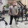 Brachial Tracksuit Trousers "Gym" black/grey