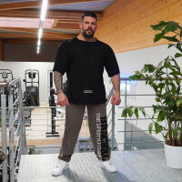Brachial Tracksuit Trousers "Gym" steel grey/black