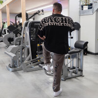 Brachial Tracksuit Trousers "Gym" steel grey/black