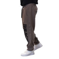 Brachial Tracksuit Trousers "Gym" steel grey/black
