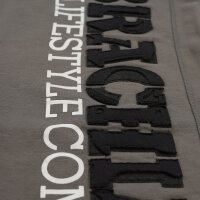 Brachial Tracksuit Trousers "Gym" steel grey/black