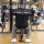Brachial Tracksuit Trousers "Gym" steel grey/black