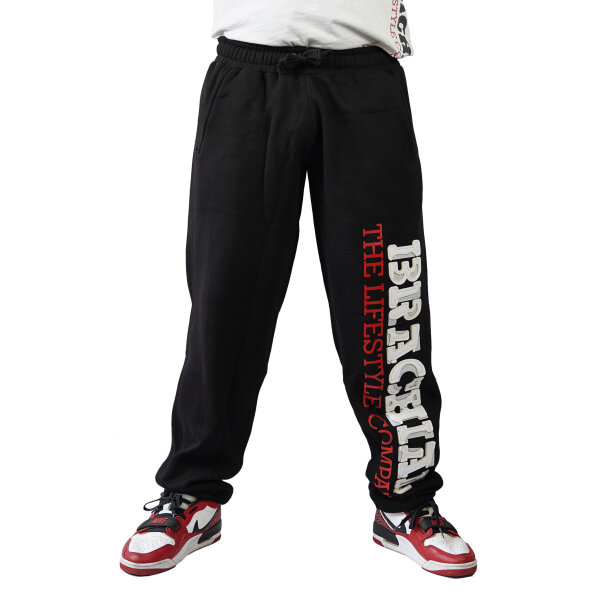 Brachial Tracksuit Trousers "Gym" black/white