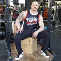 Brachial Tank-Top "Team" schwarz