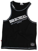 Brachial Tank-Top "Cool" schwarz/weiss