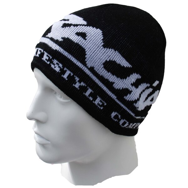 Brachial Beanie "Next" schwarz/weiss