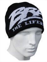 Brachial Beanie "Next" schwarz/weiss