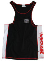 Brachial Tank-Top "Pull" schwarz/weiss