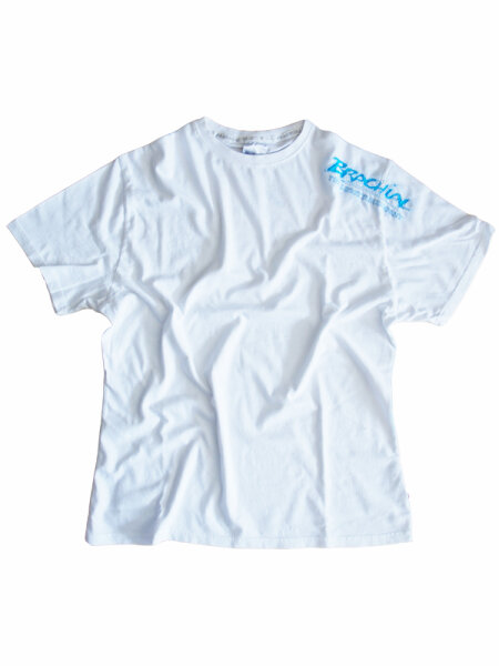 Brachial T-Shirt "Star" weiss/hellblau