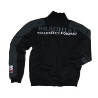 Brachial Zip-Sweater "Fuel" black/anthracite S
