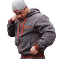 Brachial Zip-Hoody "Spacy" anthracite