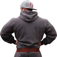 Brachial Zip-Hoody "Spacy" anthracite