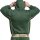 Brachial Zip-Hoody "Spacy" military green