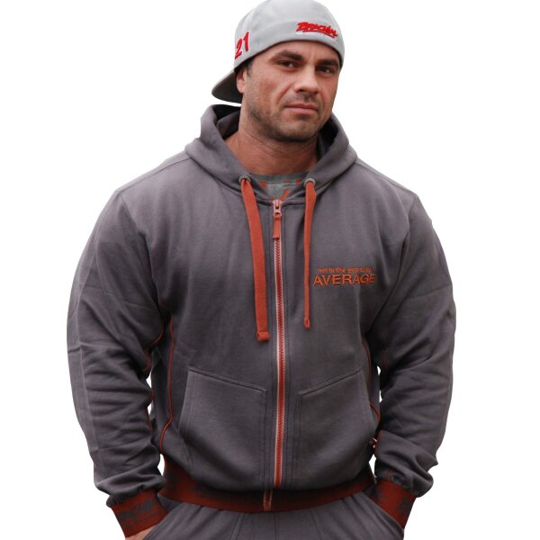 Brachial Zip-Hoody "Spacy" anthrazit S