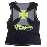Brachial Tank-Top "Member" black/neongreen XL