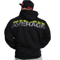 Brachial Hoody "NotAverage" schwarz