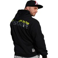 Brachial Hoody "NotAverage" schwarz