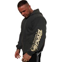 Brachial Hoody "Shatter" darkgreymelonge