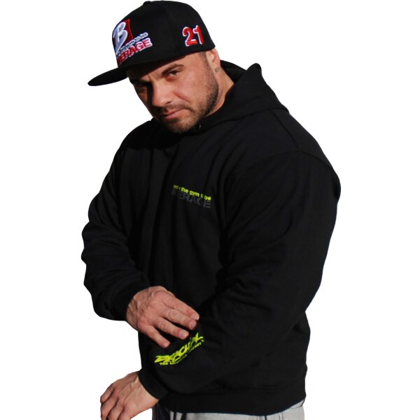 Brachial Hoody "NotAverage" schwarz  M