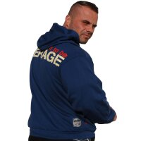 Brachial Hoody "NotAverage" navy M