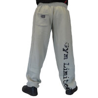 Brachial Tracksuit Trousers "Gym" light grey/black