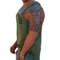 Brachial Tank-Top "Rage" khaki